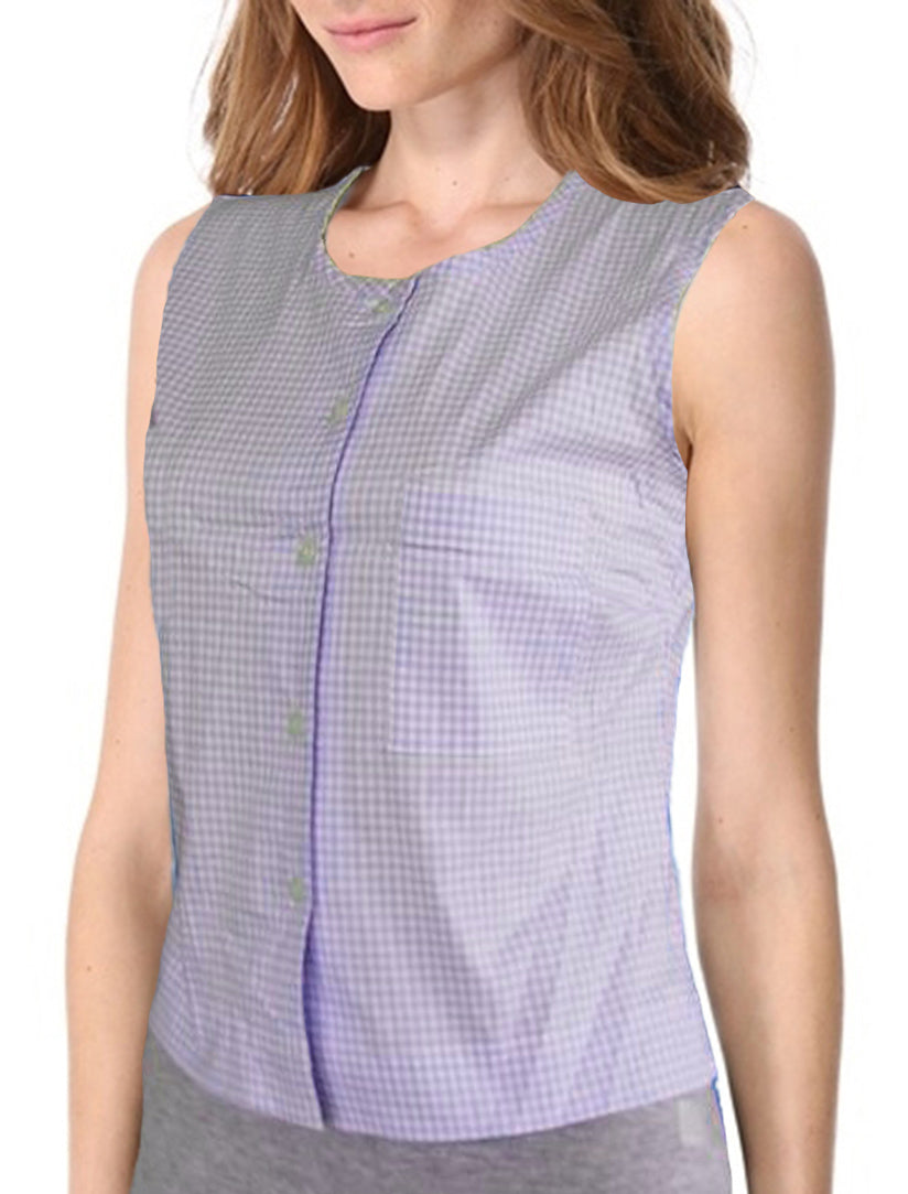 BODYSMART™ Women's Checkered Blouses