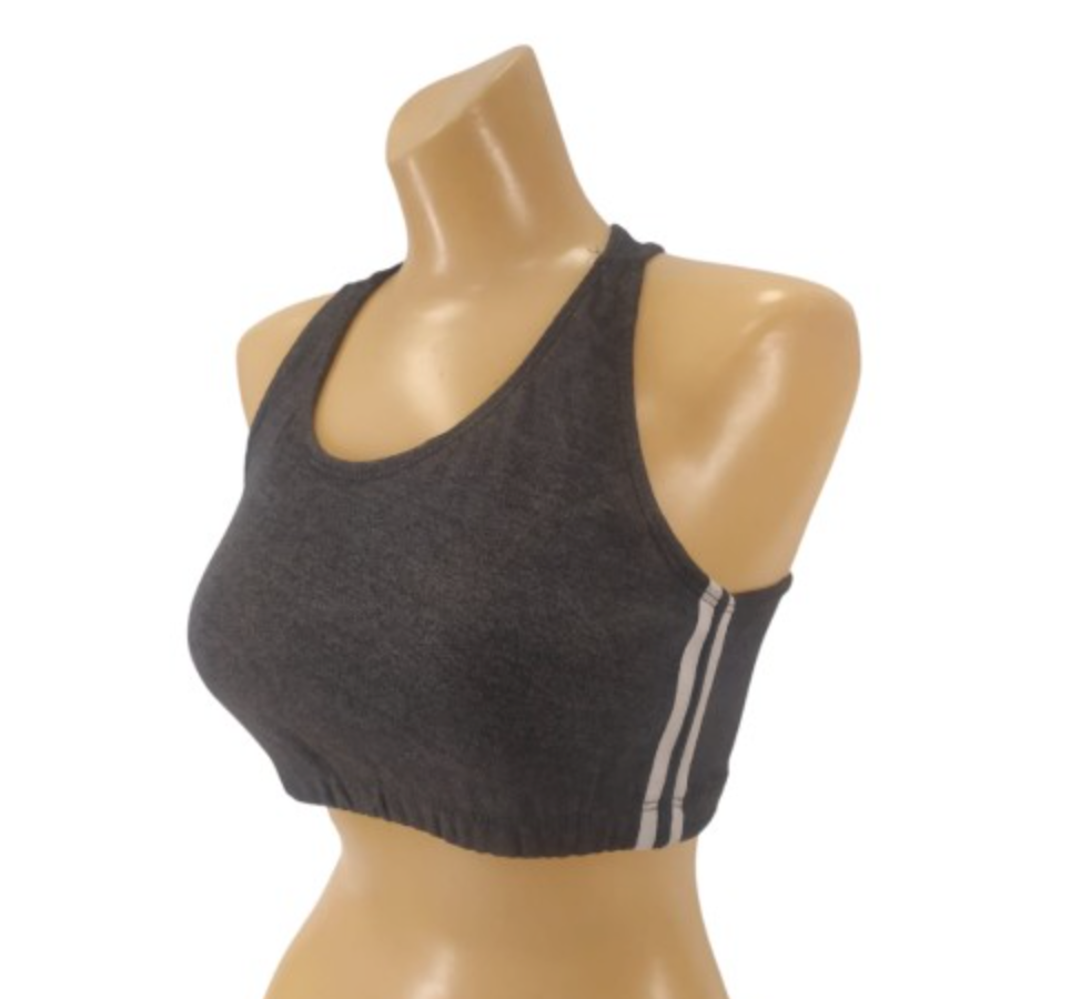 BODYSMART™ Ladies' Sports Athletic Bra - Striped