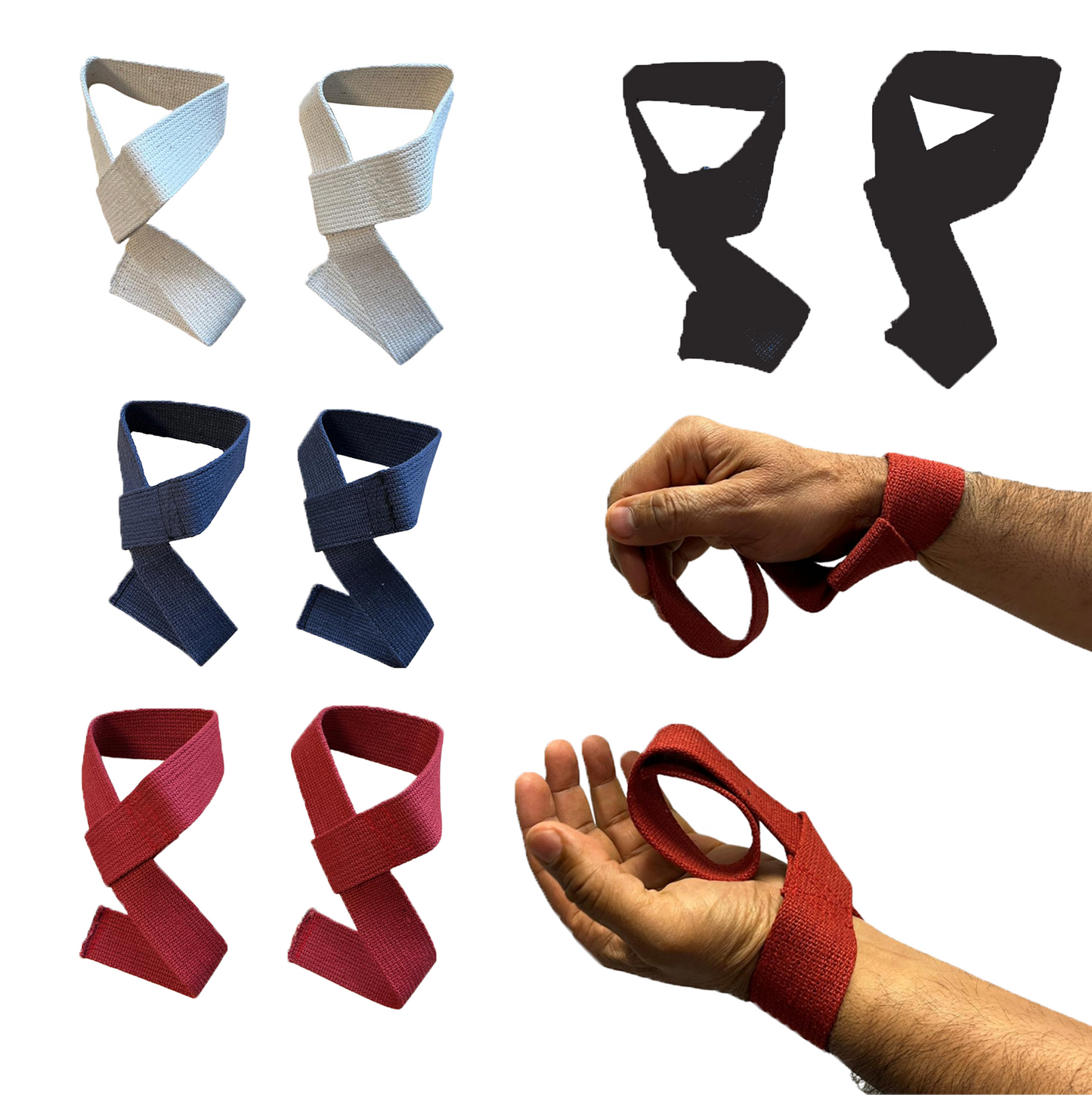 BODYSMART™ Deadlift Wrist Support Wraps