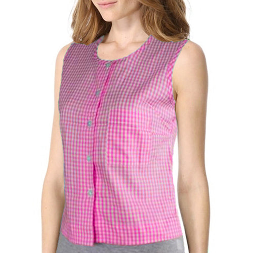 BODYSMART™ Women's Checkered Blouses