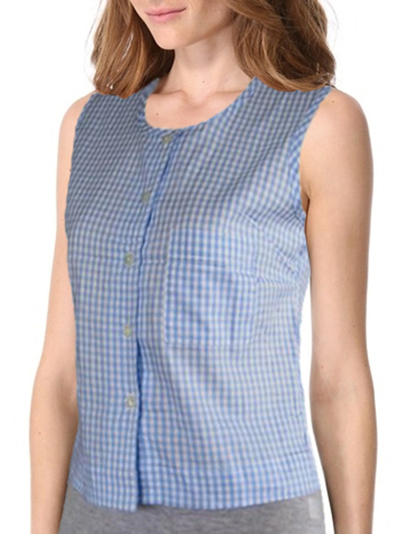 BODYSMART™ Women's Checkered Blouses