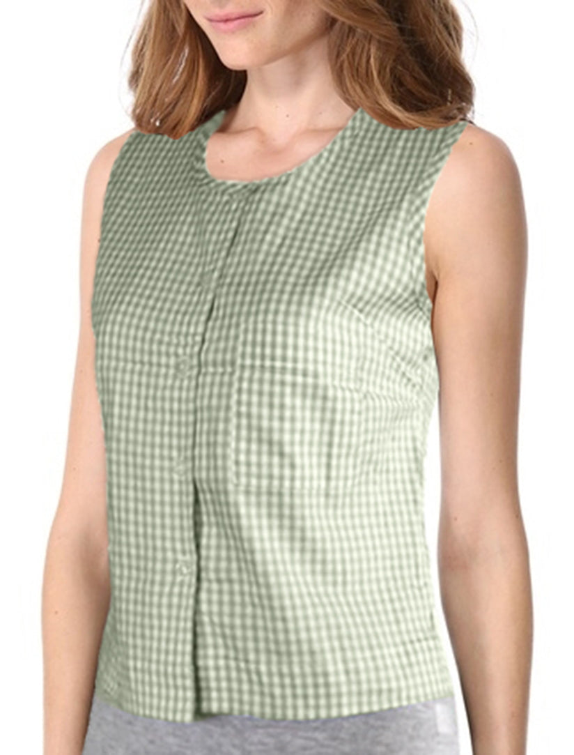 BODYSMART™ Women's Checkered Blouses