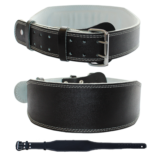 BODYSMART™ Leather Padded Weight Lifting Belt