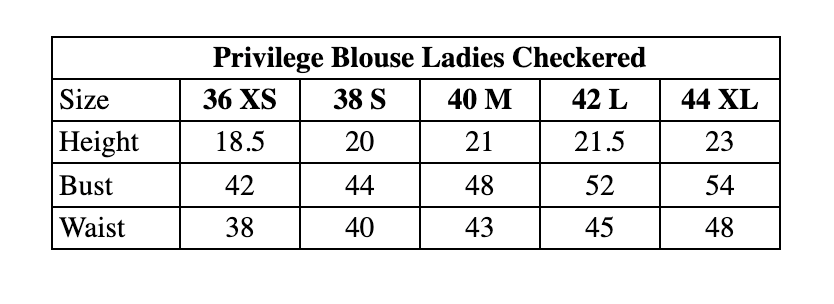 BODYSMART™ Women's Checkered Blouses
