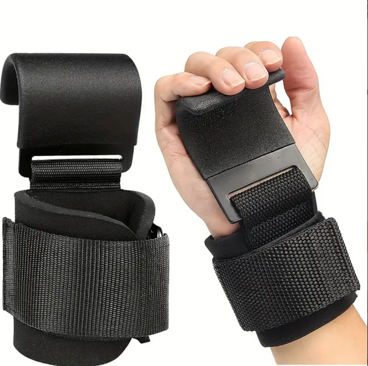 BODYSMART™ Weightlifting Hook Wrist Straps